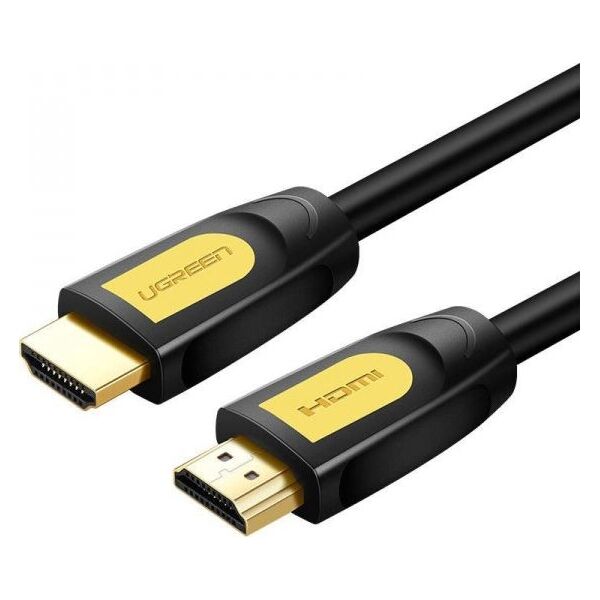 Kabel Ugreen HDMI - HDMI 2m czarny (UGR347BLKYEL) 6859372 6957303811298