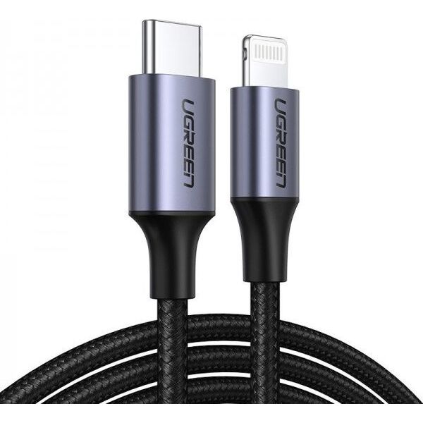 Kabel USB Ugreen USB-C - Lightning 1 m Szary (UGR268) 6859482 6957303867592