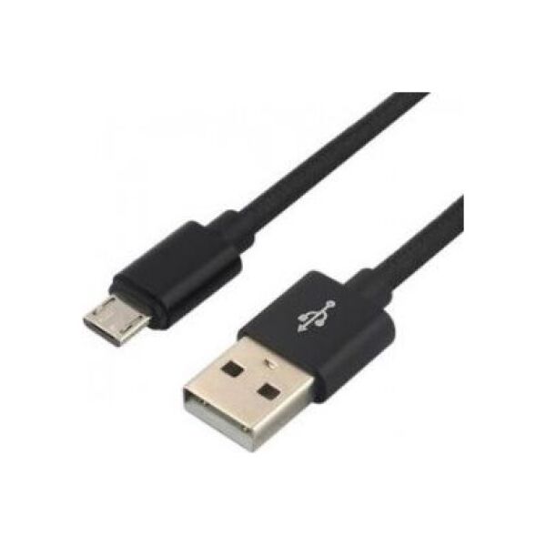 Kabel USB EverActive USB-A - microUSB 1.2 m Czarny (CBB-1.2MB) 6866021 5903205771100