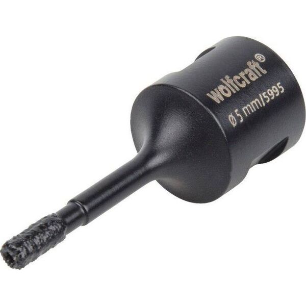 Wolfcraft Otwornica diamentowa do płytek 5 mm Wolfcraft Ceramic/M14, super szybka 6869815 4006885599505