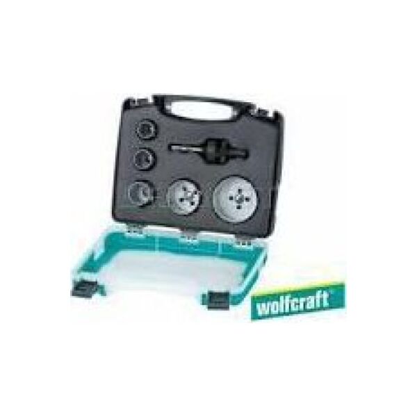 Wolfcraft Zestaw otwornic BiM 20-68 mm Wolfcraft - instalacje elektryczne i sanitarne 6869846 4006885349803