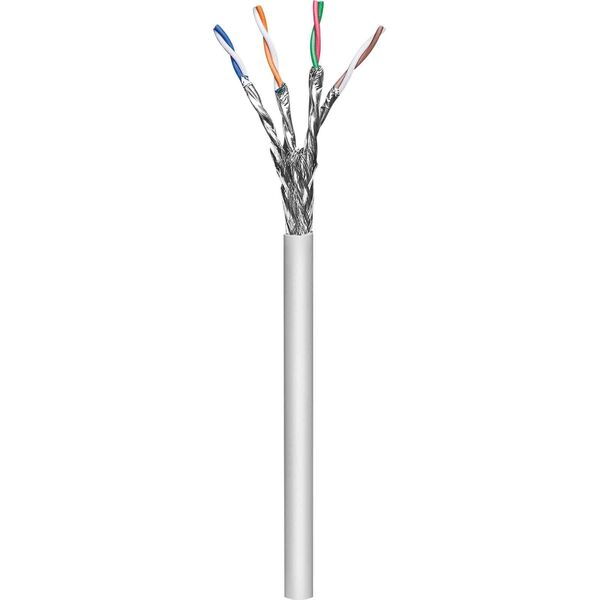 Intellinet Network Solutions INTELLINET Verlegekabel Cat6a S/FTP 100 m Rolle LS0H CPR-Dca-klassifiziert AWG 23 Massivdraht grau 6871577 766623704953