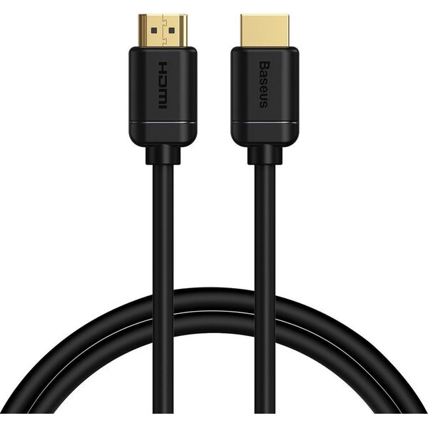 Kabel Baseus HDMI - HDMI 1m czarny (56827) 6872721 6953156222519