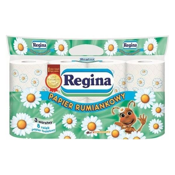 PAPIER TOALETOWY REGINA 8 ROLEK 6875076 8004260434898