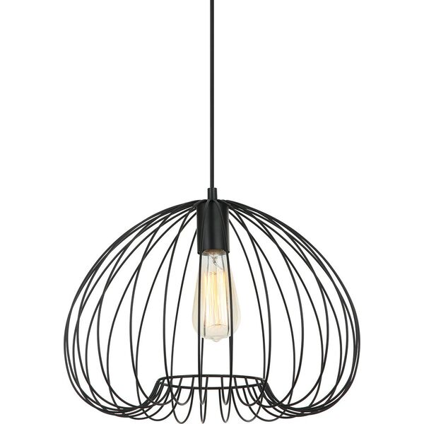Lampa wisząca Italux Meddi industrial czarny  (MDM-4583-1 BK) 6889843 5900644312772