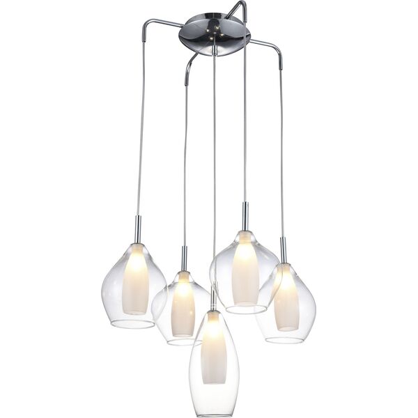 Lampa wisząca Azzardo Amber nowoczesna transparentny  (AZ3076) 6892170 5901238430766