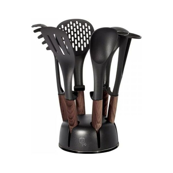 Berlinger Haus ZESTAW PRZYBORÓW KUCHENNYCH 7 EL. BERLINGER HAUS EBONY ROSEWOOD BH-6229 6921394 5999056797185