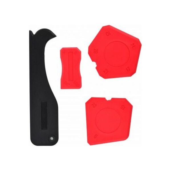 AWTools szpachelki do silikon z obcinakiem 4 sztuki (AW27701) 6934927 5903678600068