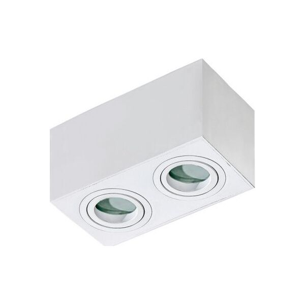 Lampa sufitowa Azzardo Oprawa sufitowa kopuła biała AZzardo BRANT 2 SQUARE AZ2826 6942209 5901238428268