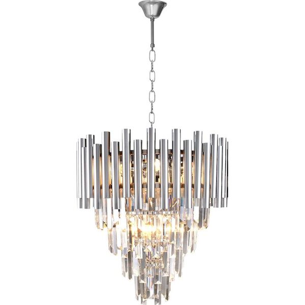 Lampa wisząca Milagro Madison glamour chrom  (ML5991) 6942826 5902693759911