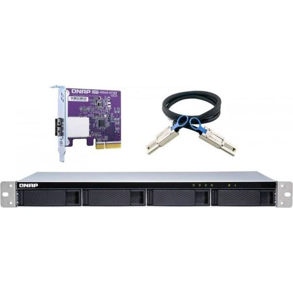 Macierz dyskowa Qnap Rack 1U (TL-R400S) 6954652 4713213516249