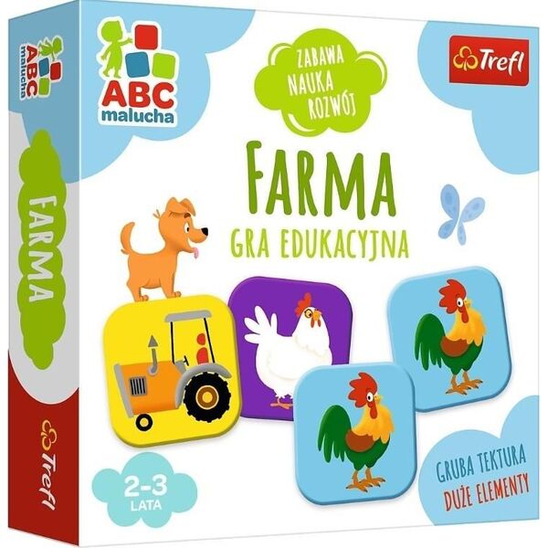 Trefl -GRA FARMA ABC MALUCHA TREFL PUD 7006871 5900511019445