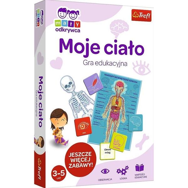 Trefl -GRA MALY ODKRYWCA MOJE CIALO TREFL PUD 7006876 5900511019520