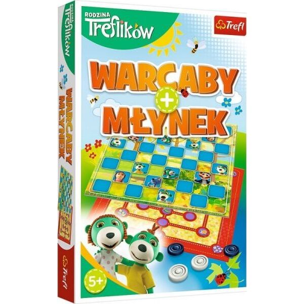 Trefl Warcaby Młynek 7006877 5900511019209