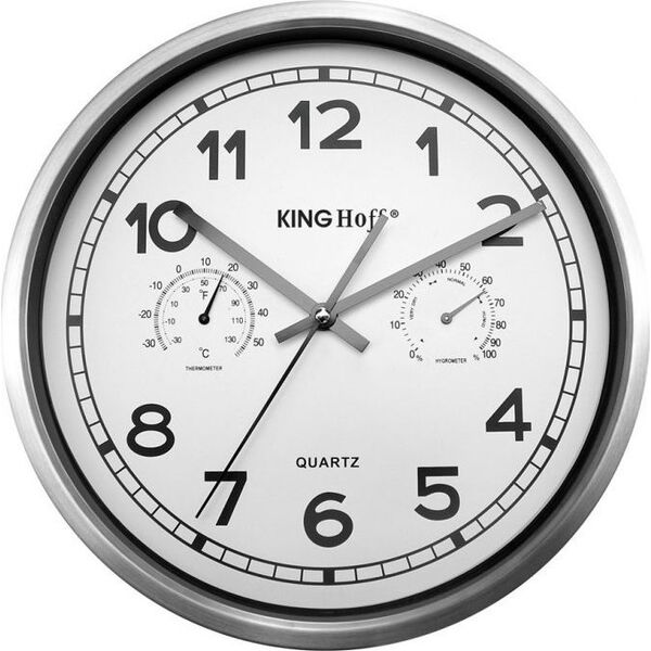 KingHoff Zegar ścienny KH-5027 7094680 5908287250277