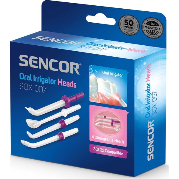 Końcówka Sencor SOX 007 do irygatora 4szt. 7184596 8590669254958
