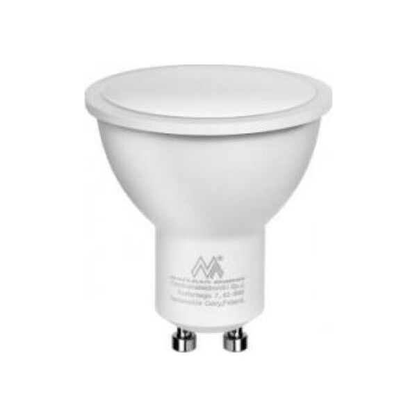 Maclean Żarówka LED GU10 7W Maclean Energy MCE437 NW neutralna biała 4000K, 220-240V~, 50/60Hz, 560 lumenów 7291630 5902211118718