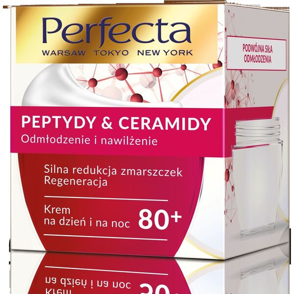 Perfecta Peptydy & Ceramidy 80+ Krem silna redukcja zmarszczek i regeneracja 7324417 5900525064233