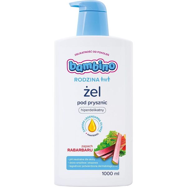 Bambino Rodzina żel hiperdelikatny zapach rabarbaru 7324976 5900017076348