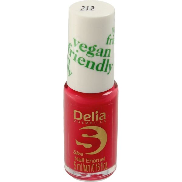 Delia Delia Cosmetics Vegan Friendly Emalia do paznokci Size S nr 212 Coraline 5ml 7325146 5901350479810