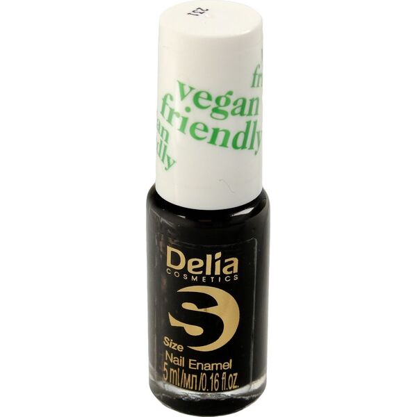 Delia Delia Cosmetics Vegan Friendly Emalia do paznokci Size S nr 231 Black Orchid 5ml 7325165 5901350480007