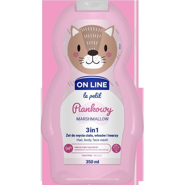 On Line Le Petit żel do mycia 3w1 dla dzieci Piankowy 7326197 5903116742701
