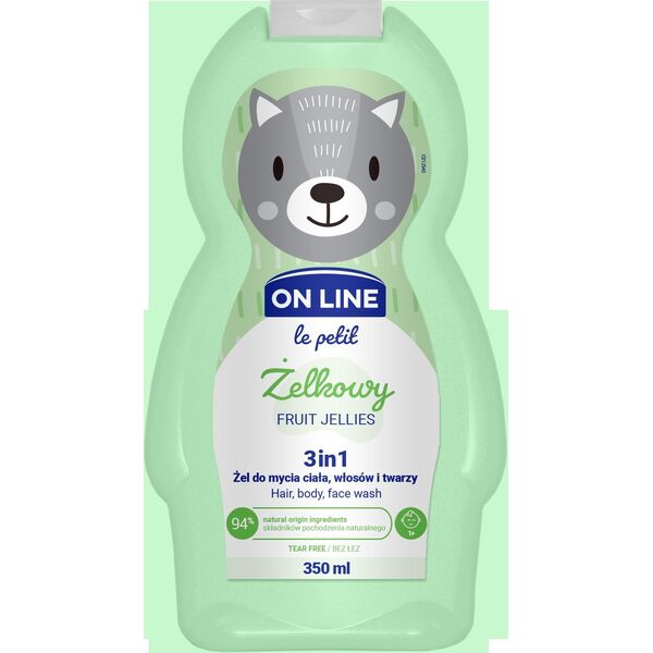 On Line Le Petit żel do mycia 3w1 dla dzieci Żelkowy 7326201 5903116743104