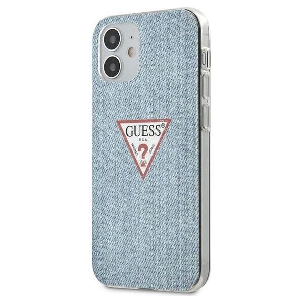 Guess Guess GUHCP12SPCUJULLB iPhone 12 5,4 niebieski/light blue hardcase Jeans Collection 7342783 3700740481844