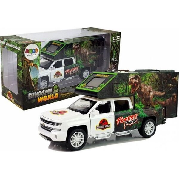 Lean Sport Camper z Dinozaurami Biały 7345161 5905884454084