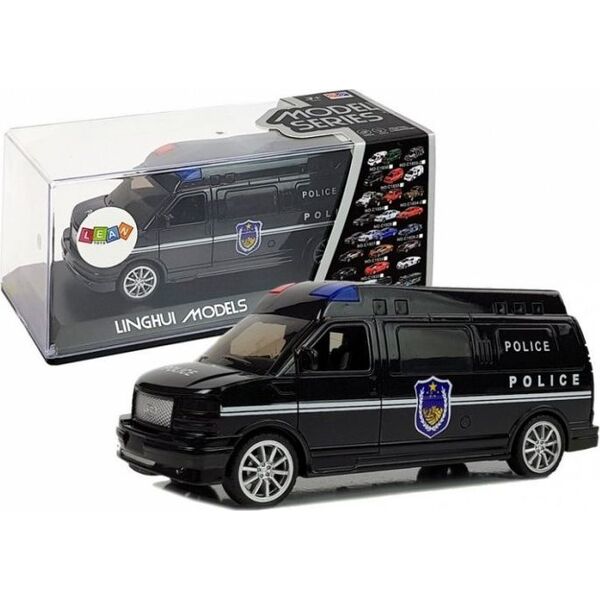 Lean Sport Auto Policja z Naciągiem ze światłami i dźwiękiem 7345191 5905214979324