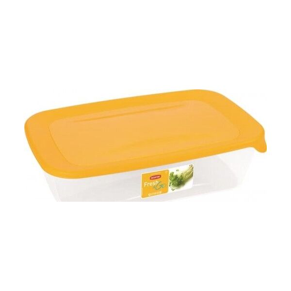 Curver Pojemnik Fresh Go Prostokątny 2l Żółty Curver 7435509 3253920555045