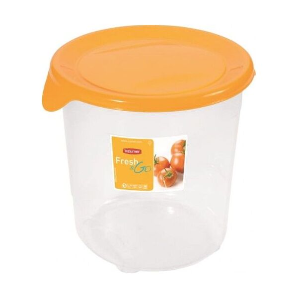Curver Pojemnik Fresh Go Okrągły 1l Żółty Curver 7435515 3253920564023