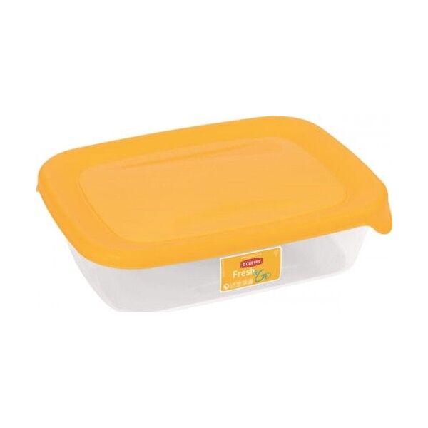Curver Pojemnik Fresh Go Prostokątny 0,5l Żółty Curver 7435516 3253920553058