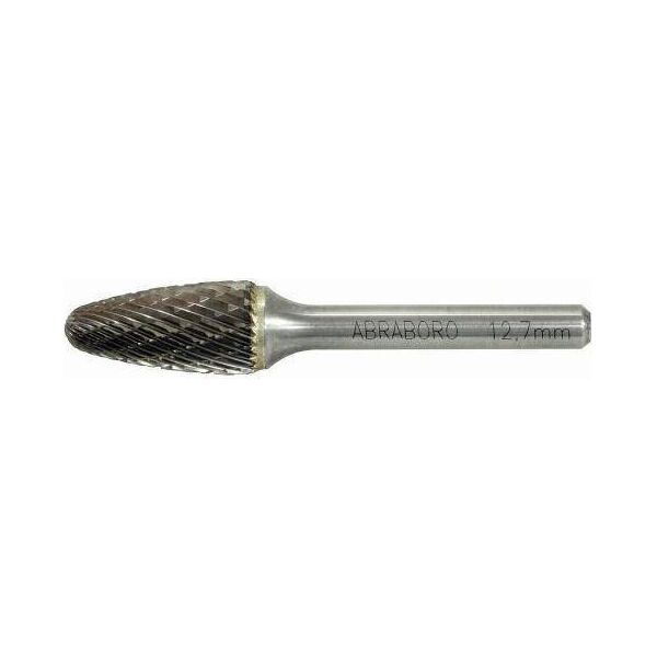 Abraboro Frez do metalu ABRABORO Typ F, 8,0 x 65/20 - stożek zaokrąglony TCT 7448241 5999082009269