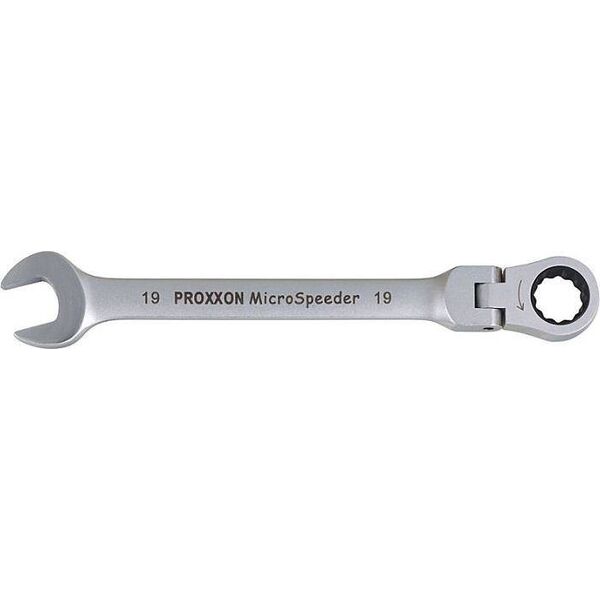 Proxxon Klucz płasko-oczkowy 9 mm PROXXON MicroSpeeder - z przegubem 7463962 4006274230460
