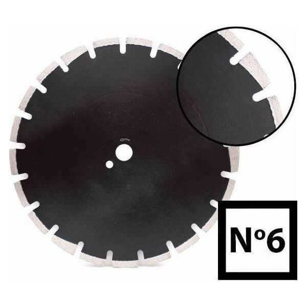 Abraboro Tarcza diamentowa do asfaltu 350 x 25,4/10 N6 laser (AB35000006) 7464967 5999082029373