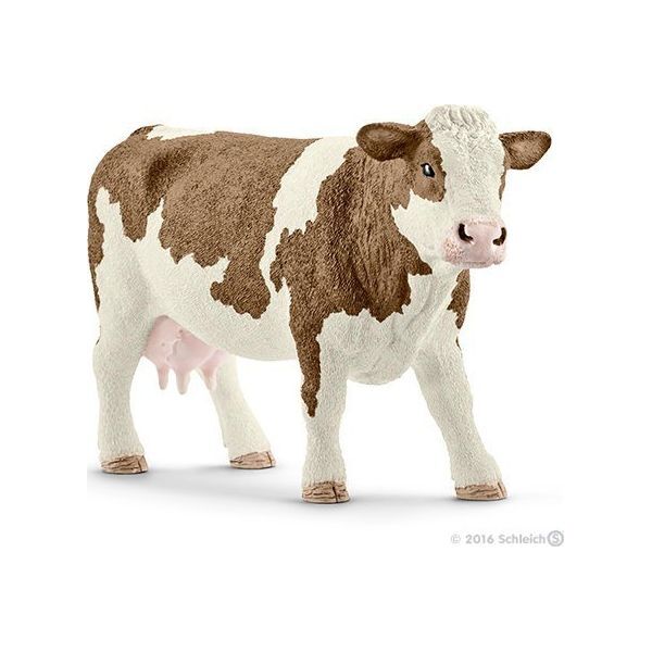Figurka Schleich Krowa rasy siementalskiej 7513482 4059433330822