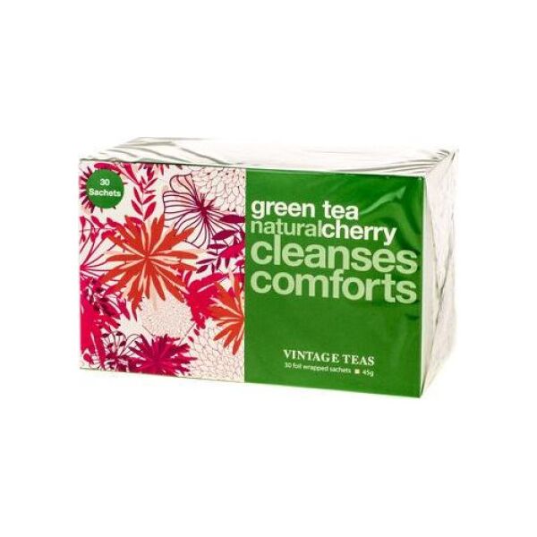 Vintage Teas Vintage Teas Green Tea Cherry - 30 torebek 7521641 4792128052240