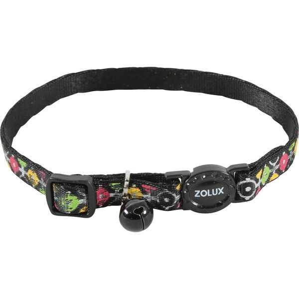 Zolux Obroża nylon regul. ARROW kol. czarny 7544435 3336025200284