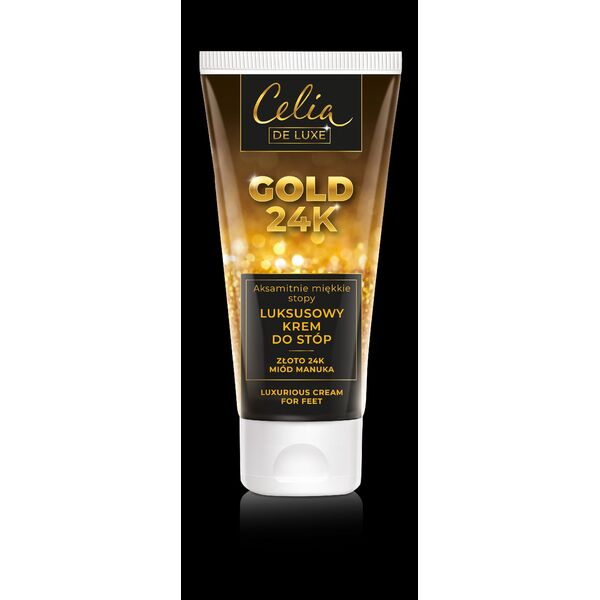 Celia De Luxe Gold 24K luksusowy krem do stóp Miód Manuka 80ml 7546389 5900525065490