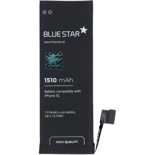 Bateria Partner Tele.com Bateria do iPhone 5C 1510 mAh Polymer Blue Star HQ 7561733 5901737935380