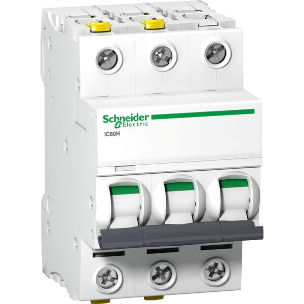 Schneider Electric Wyłącznik nadprądowy iC60H-C20-3 C 20A 3-biegunowy A9F07320 7564667 3606480438660