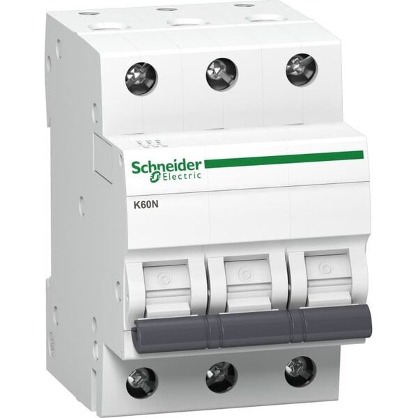 Schneider Electric Wyłącznik nadprądowy 3P B 63A 6kA AC K60N-B63-3 A9K01363 7564679 3606481138385