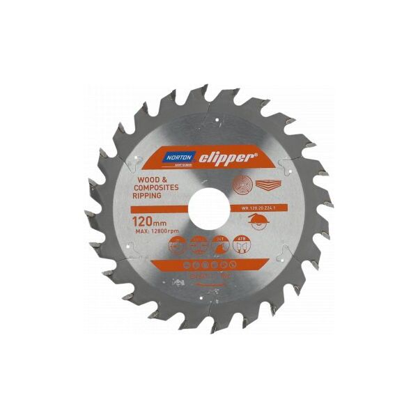 Norton Clipper NORTON PIŁA TARCZOWA 355mm x 30mm x 80z DREWNO I KOMPOZYTY ATB (3,2 / 2,4) N70184608127 7598189 5450248769255