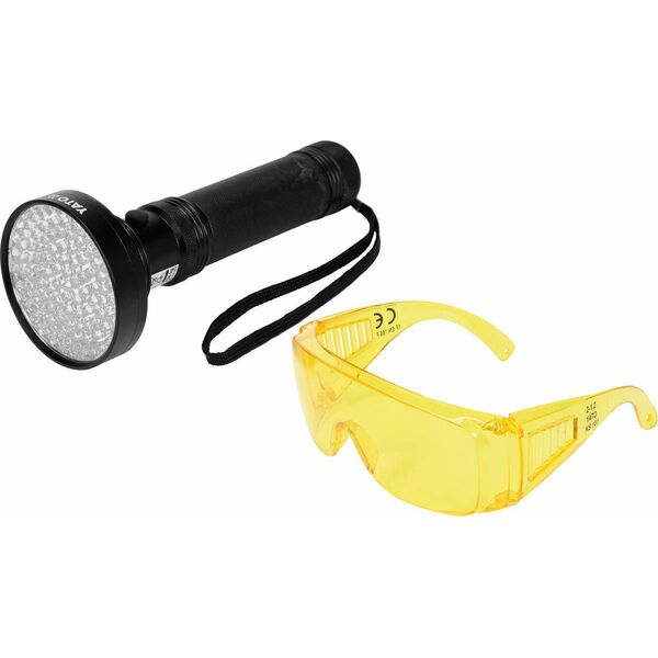 Yato Latarka UV YT-08582 100 LED + okulary 7598367 5906083062421