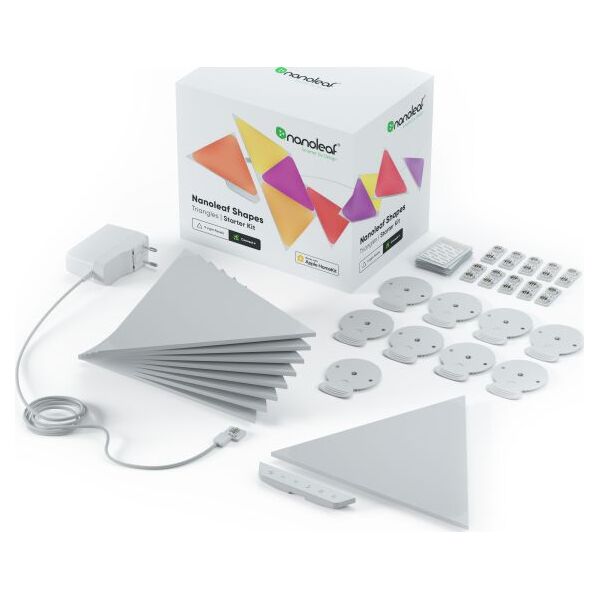 Nanoleaf Nanoleaf Shapes Triangles Smarter Kit 9 7700003 840102701777