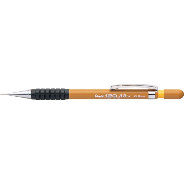 OŁÓWEK AUTOMATYCZNY PENTEL A319 0.9 MM CIEMNOŻÓŁTY, CIEMNOŻÓŁTY 7700028 3474370319005