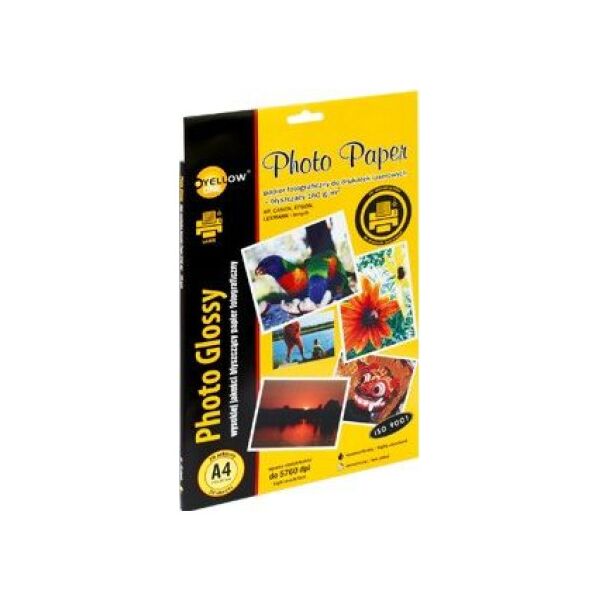 Yellow One Papier fotograficzny do drukarki A4 (AA050YEL) 7703662 5903364238193