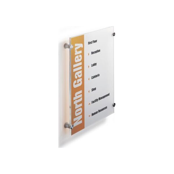 Durable TABLICZKA INFORMACYJNA 297 X 420 MM DURABLE CRYSTAL SIGN 7703858 4005546403656