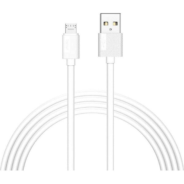 Kabel USB T-Phox USB-A - microUSB 1.2 m Biały 7740955 6970225136324